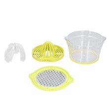 Food Grade ABS Material Not Applicable Here, Manual Juicer Crafted with Food Grade PP and Stainless Steel, Citrus Lemon Orange Hand Squeezer with