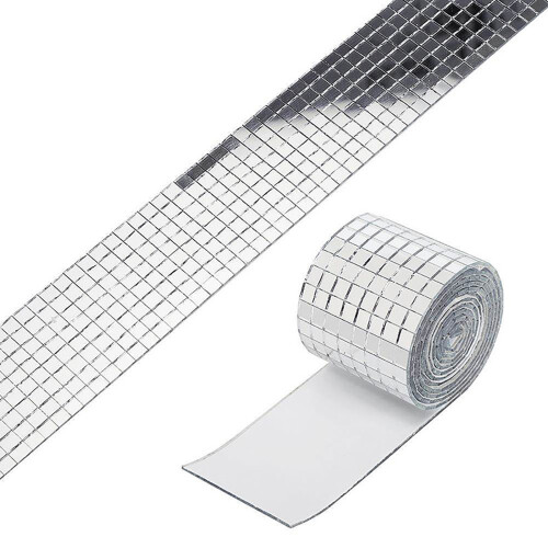 Αξεσουάρ DIY για χειροτεχνίες, Διακοσμητικά πλακάκια μωσαϊκού με καθρέφτη και
