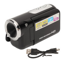 Digitale camera/recorder voor kinderen, 1080p HD-camcorder met 16MP-resolutie en 16x zoom, voorzien van een 2-inch TFT LCD-scherm, lange batterijduur