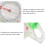 Survival Compass With Glow Dial | Multi Purpose Baseplate Compass For Hiking And Orienteering, Includes Map Operation Hole And Measuring Scale 4