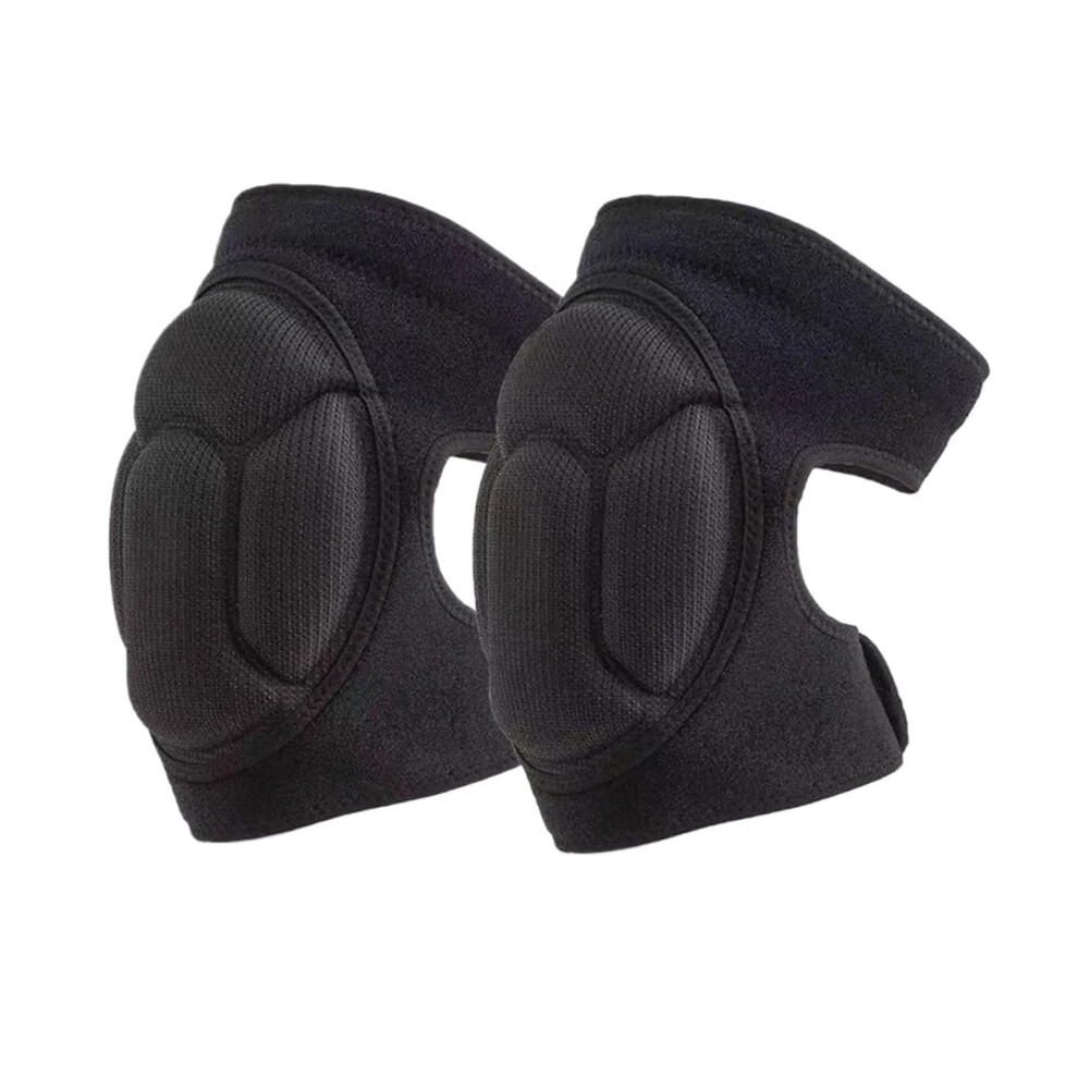 Knee Pads For Gardening And Sports, Adjustable Straps, AntiSlip, Thick Foam Padding, AllDay Comfort, Adult XL, Black-image-OPC-PPXRXCS-NEW