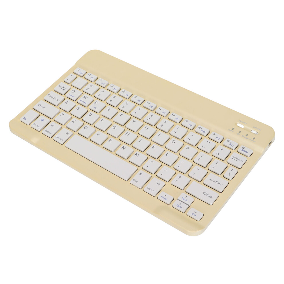 Mini Wireless Keyboard 150Mah Bt 3.0, Portable & Stable Yellow 6921376573339