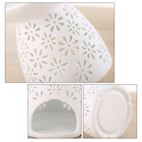 Keramik-Aromaölbrenner 11x11x11,5cm Duftdiffusor für Zuhause 2