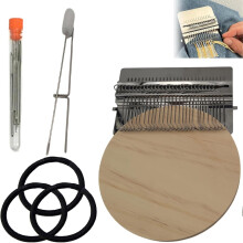Draagbaar breiraamset voor beginners, reparatieset voor het stoppen en herstellen van weefsels.