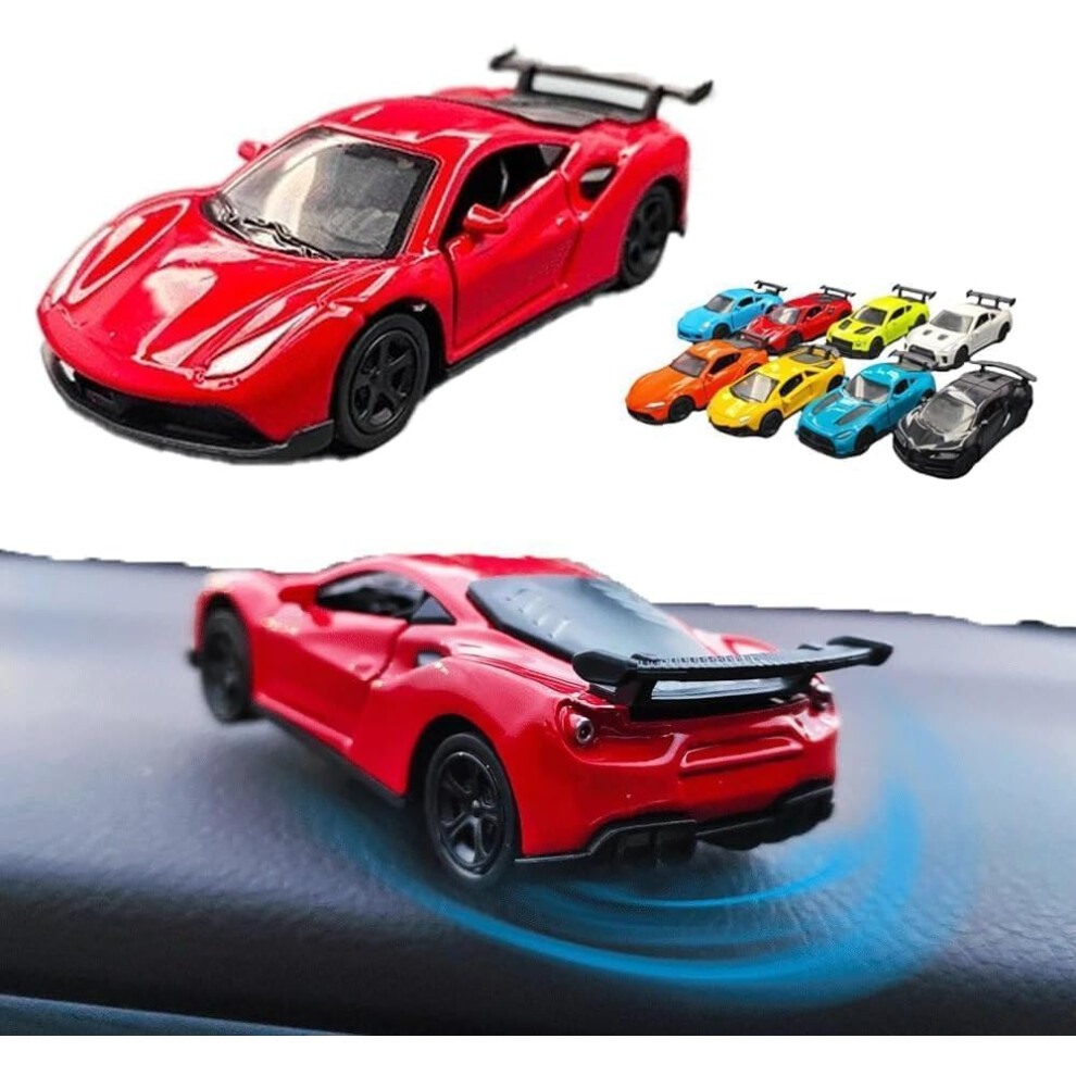 Alloy Mini Drift Car Dashboard Ornament, Spinning Model Interior Decor 3233222749137