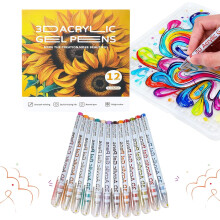 Duftendes Lava-Gelstift-Set mit 12, 24, 36 oder 48 Farben, geschmeidige Tinte zum Zeichnen