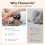 Safe Cut Cat Nail Trimmer Grinder, 3 Adjustable 360 Settings Low Vibration Quiet 5