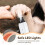 Safe Cut Cat Nail Trimmer Grinder, 3 Adjustable 360 Settings Low Vibration Quiet 4