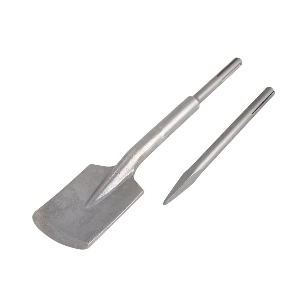 Clay Spade,19.6X4.3 Inch Sds-Max Shank,40Cr Steel Jackhammer Bit Trenching And Digging Shovel Bit For Gravel,Freeze Soil 6032447357038