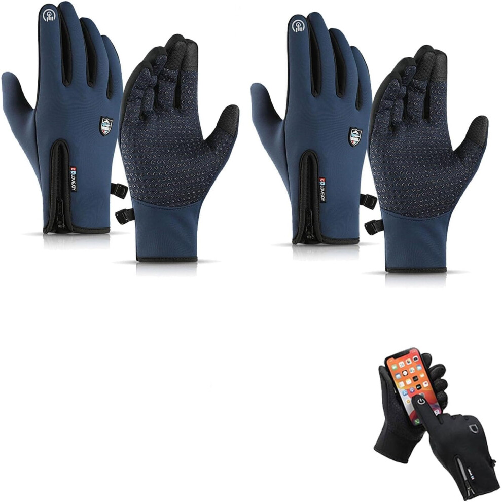 Ultimate Waterproof Windproof Thermal Gloves Touch Screen, Motorcycle Bike 3233222752793
