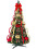 Prelit Pull Up Christmas Tree 4ft, Retractable Decorated with Ornaments 1