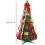 Prelit Pull Up Christmas Tree 4ft, Retractable Decorated with Ornaments 6