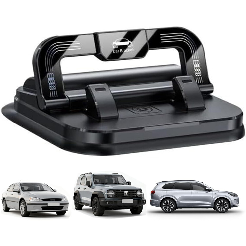 Car Phone Holder 360 Dashboard Rotating, Horizontal Vertical Suction Cup 3233222753462