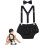 Cake Smash Outfit Αγόρι με Ρυθμιζόμενη Πρώτα Γενέθλια, Τιράντες με Παπιγιόν για Κορ 1