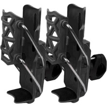 Suporte para Garrafa de Água de Motocicleta (2 unidades) - Adaptável, para Garrafas de 2 a 3 Polegadas de Diâmetro