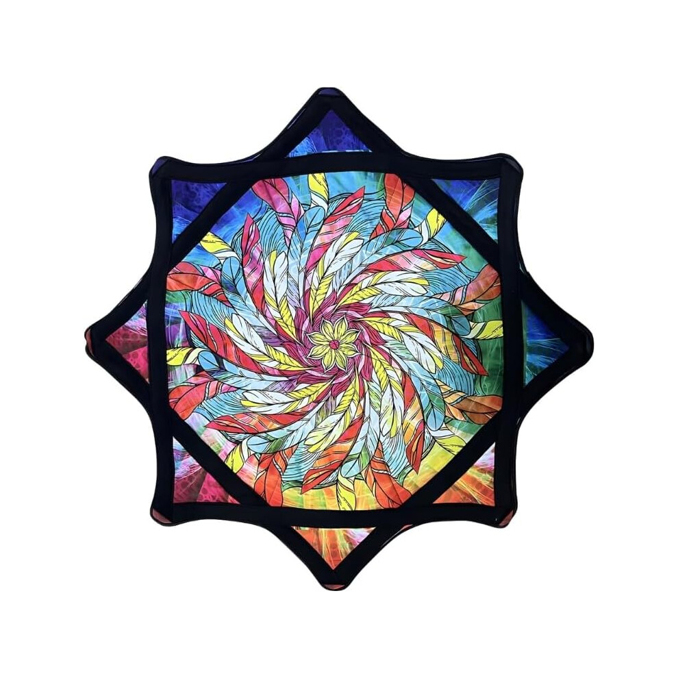 Supporto Per Filatura Per Principianti E Professionisti, Flow Star, Colori Vivaci, 24,4 Pollici