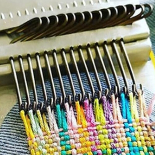 Knitting Kit for Beginners Portable Patch Darning Loom, Speedweve Type Mending Tool 2