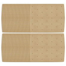 200Pcs Air Fryer Paper Air Hole Air Fryer Parchment Paper Liners for  Foodi Grill 5-In-1 AG301 4Qt Air Fryer
