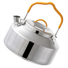 Multi-Function Outdoor Tea Kettle 1.5L Stainless Steel Camping Water Jug with Handle for Hiking and Backpacking