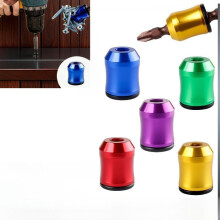 Confezione da 5 anelli magnetici per viti - Magnete per punte da trapano potente con impugnatura esagonale