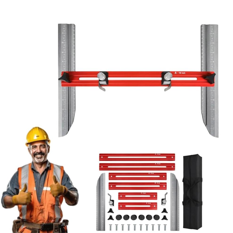 Stair Measuring Tool - Compatible With Multiple Layout Projects For Diy 3233222760712