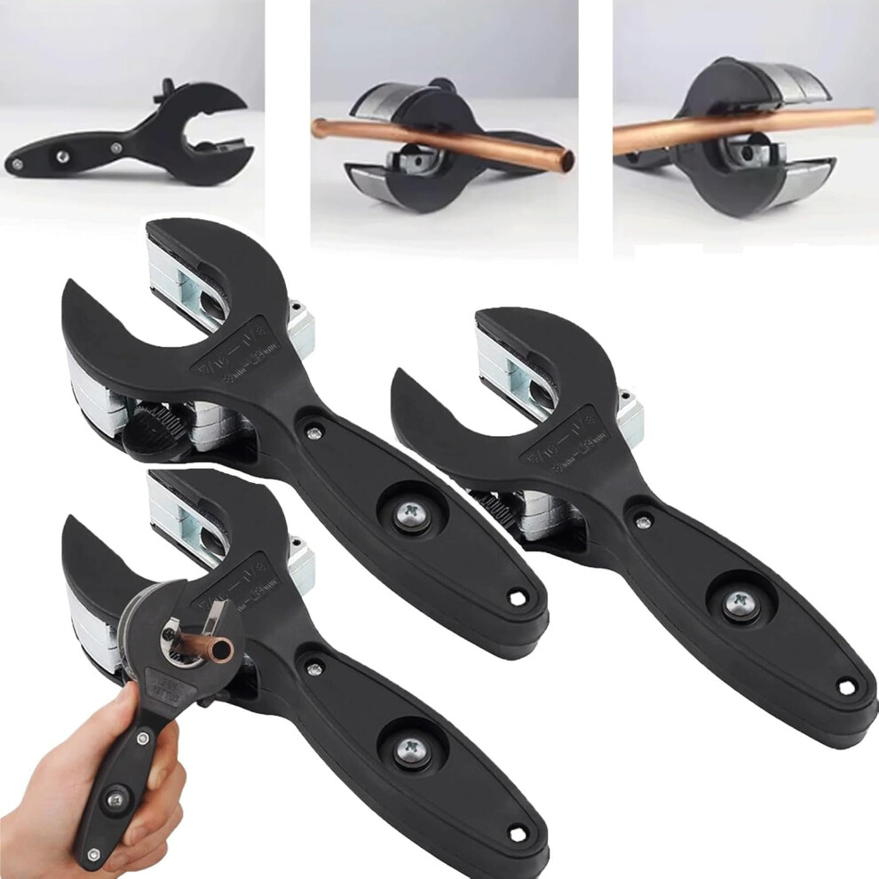 Ratcheting Tubing Cutter Tool - 2-In-1 For Copper, Pvc, Ppr & Plastic Pipes 8-29Mm 3233222760705