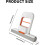 Mini Foldable Desktop Sponge Mop - Self Squeezing Wet & Dry Cleaning Tool 5