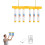Drop Stick Challenge Reflex Game - Hand Eye Coordination Training Leksak, 3 Hastigheter 1