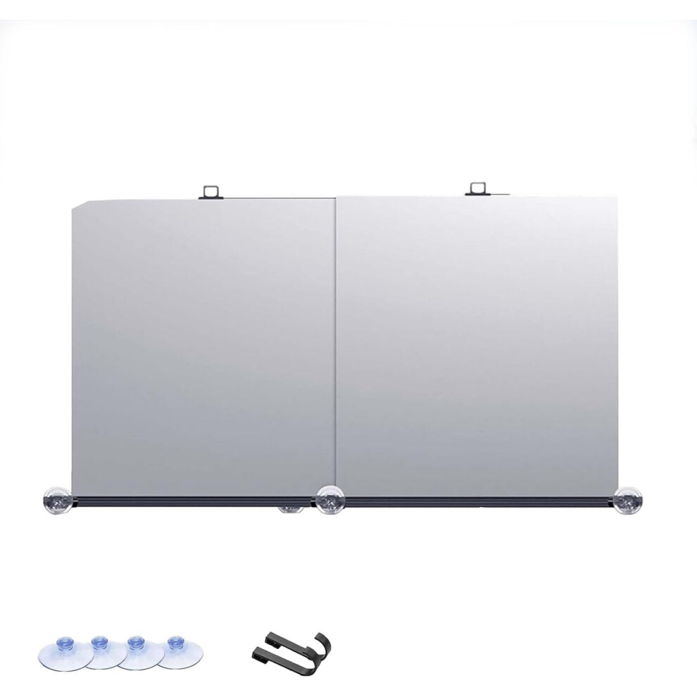 Automatic Retractable Car Windshield Sunshade - Pull Up Heat Shield Parasol 3233222761689