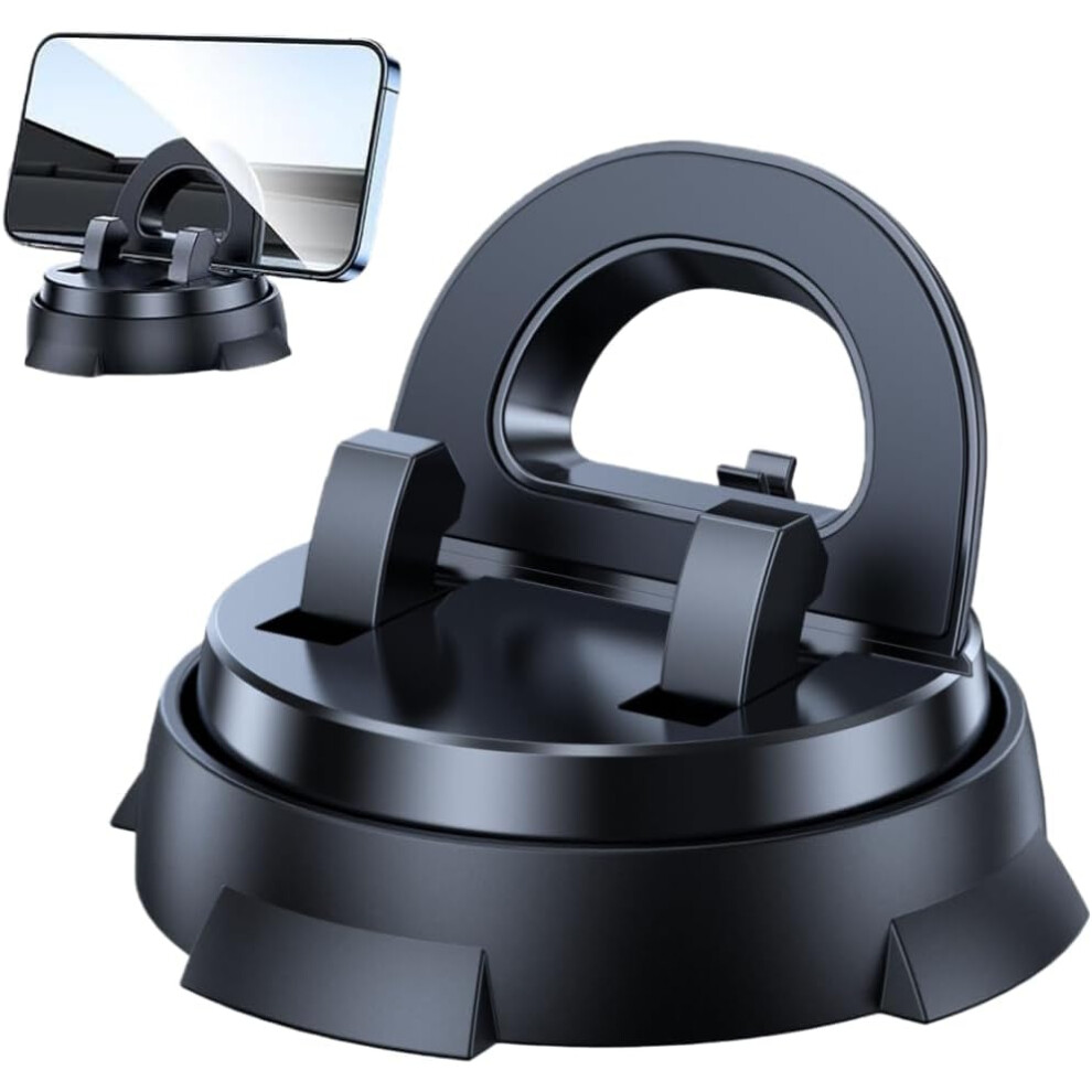 Car Phone Holder With Suction Cup - 360 Degree Rotatable Dashboard Mount 3233222762167