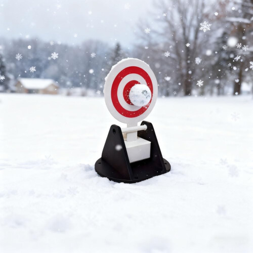 Αυτόματη Επαναφορά Στόχου Χιονόμπαλας - Παιχνίδι Ρίψης Βαριάς Χρήσης για Αυλ 2