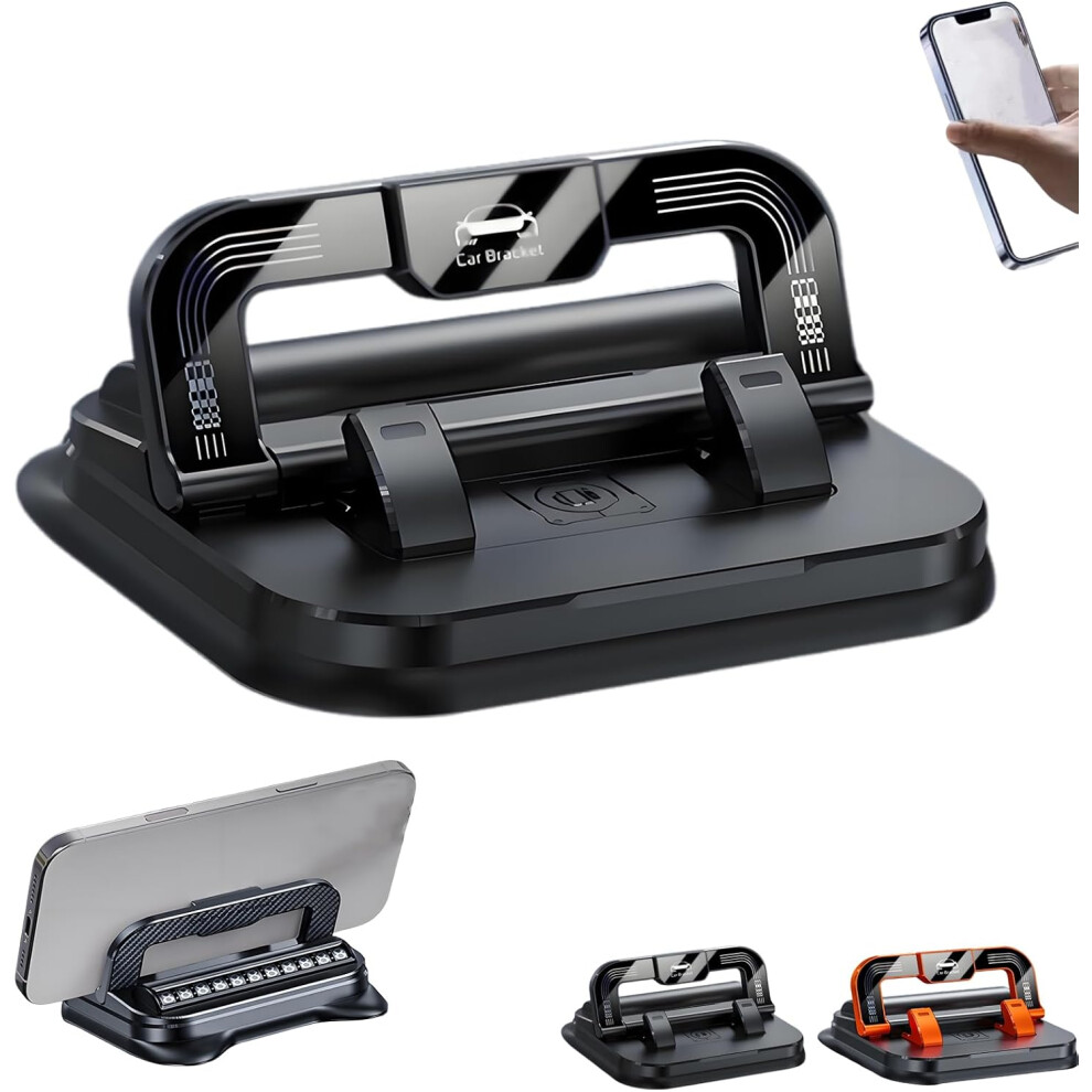 Car Phone Holder With 360 Rotation - Dashboard Suction Cup Mount With Parking Number 3233222766202