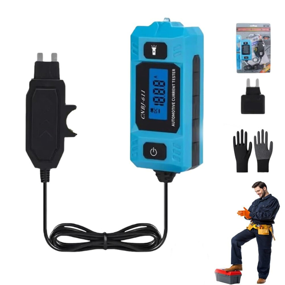 Automotive Circuit Fault Probe Tester - 20A 48V Relay Fuse Checker With Lcd Light 3233222764185