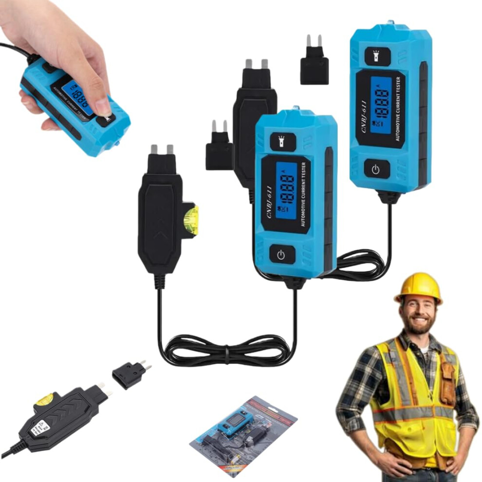 Automotive Circuit Fault Probe Tester - 20A 48V With Led Backlit Lcd Screen 3233222766899