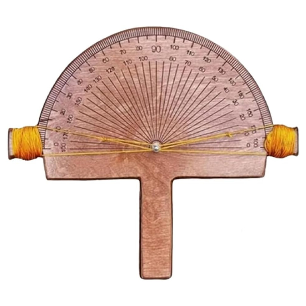 Handcrafted Birch Wood Precision Angle Finder - Degree Measuring Gauge For Diy 3233222764826