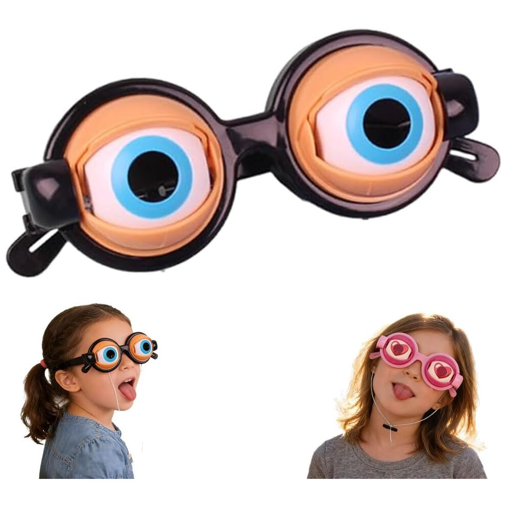 Okulary Kinetic Crazy Eyes Z Mruganiem - Nowatorskie Okulary Imprezowe Z RęCznym Mruganiem-image