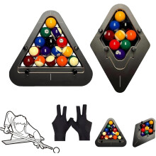 Präzisions-Billard-Racksystem für 9-Ball ohne Lücken – Verstellbares, arretierbares Magic Rack
