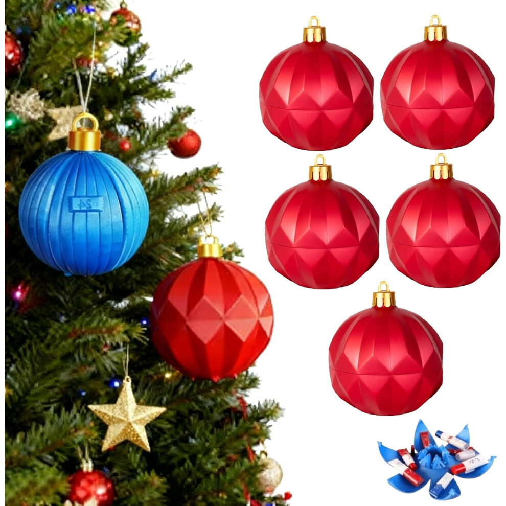 Ukryte Ozdoby Choinkowe Drukowane W 3D – Secret Stash Ball Na BiżUterię-image