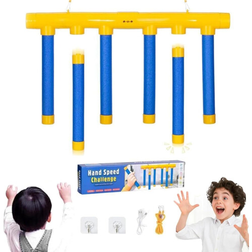 Reflex Catch Sticks Spel - Speelgoed voor reactietraining met 3 instelbare snelheden
