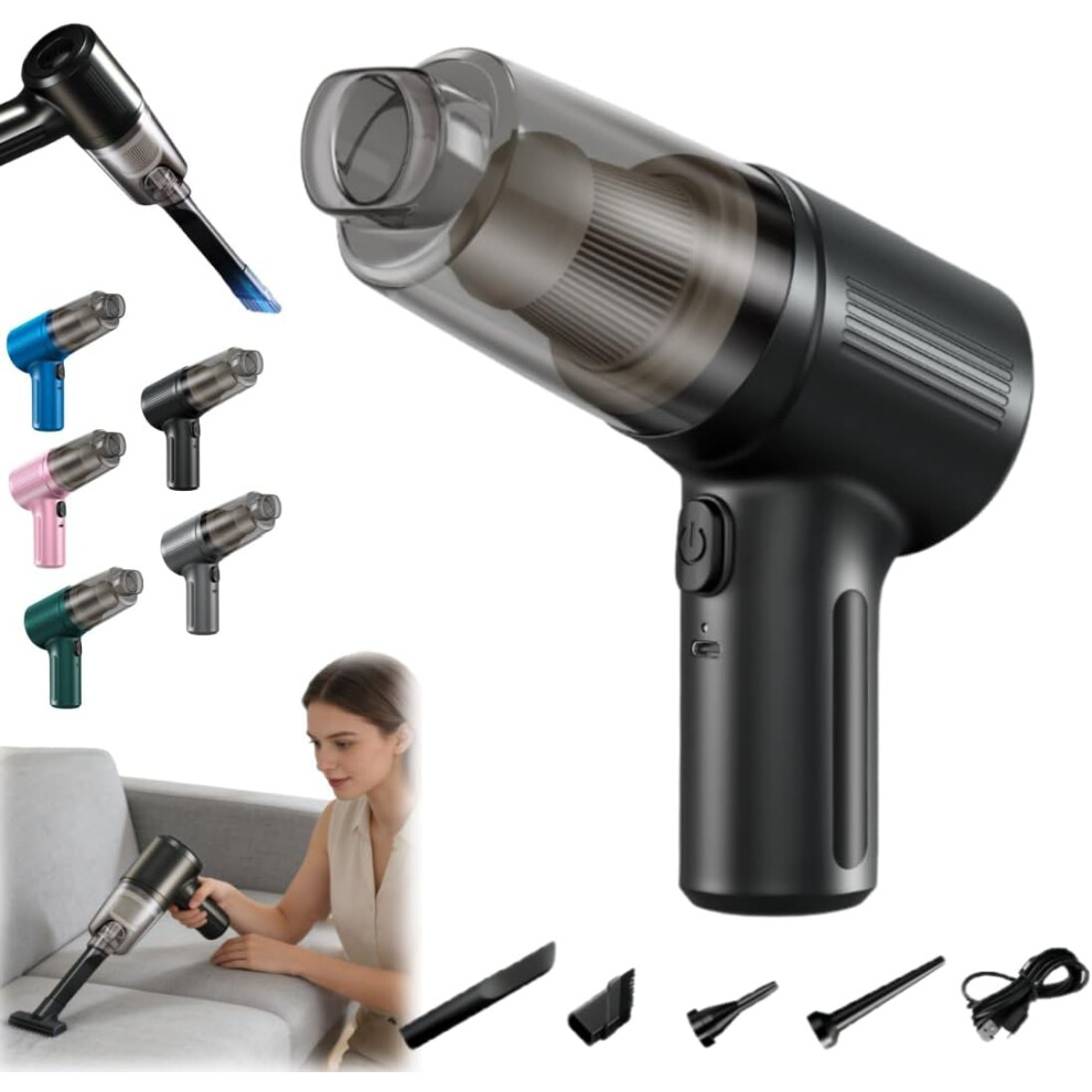 Wireless Handheld Car Vacuum Cleaner - Portable Cordless With Multi Nozzles 3233222766875