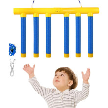 Dropstick-spel, 3 hastighetsjusterbara fångstpinnar, hand-öga