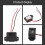 12V billyktpåminnelsessummersystem med adapterkabel, 75dB 8