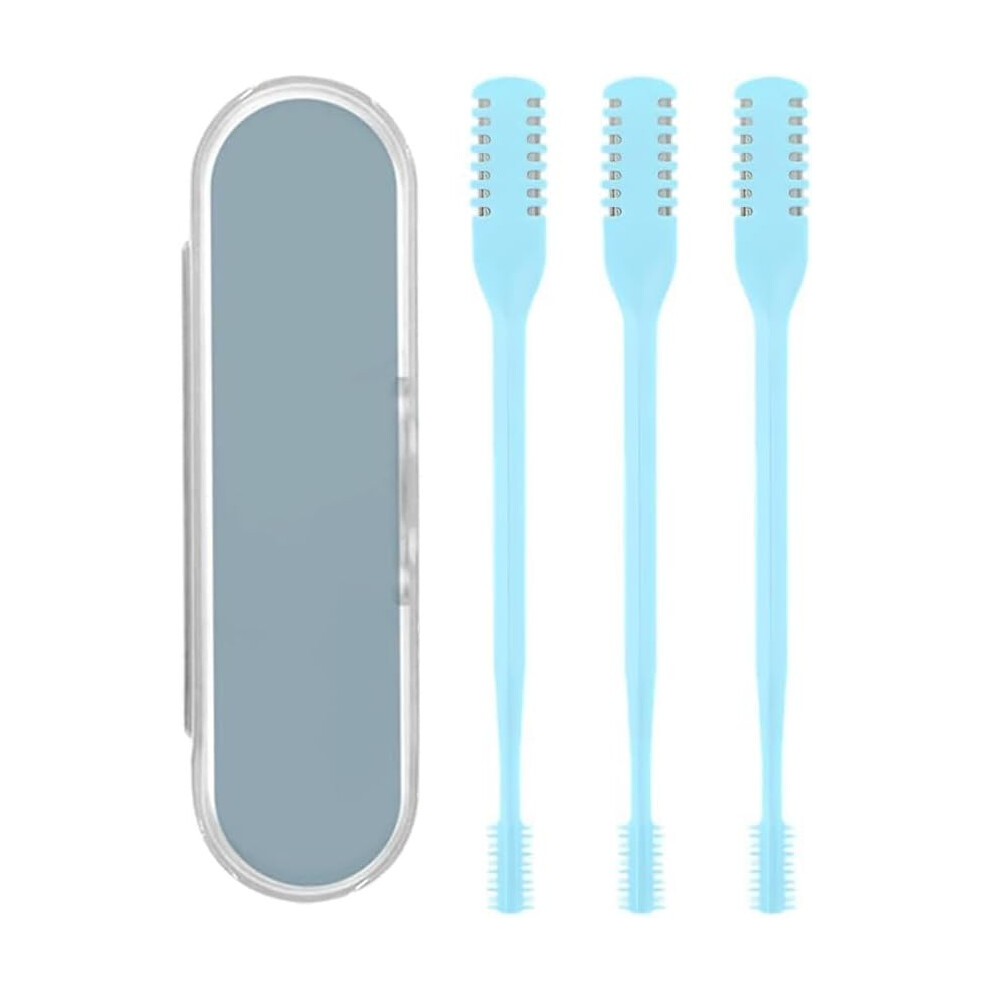 Oimg 2-In-1 Nasal Hair Cutter, 360 Rotating Nose Trimmer With Ear Pick
