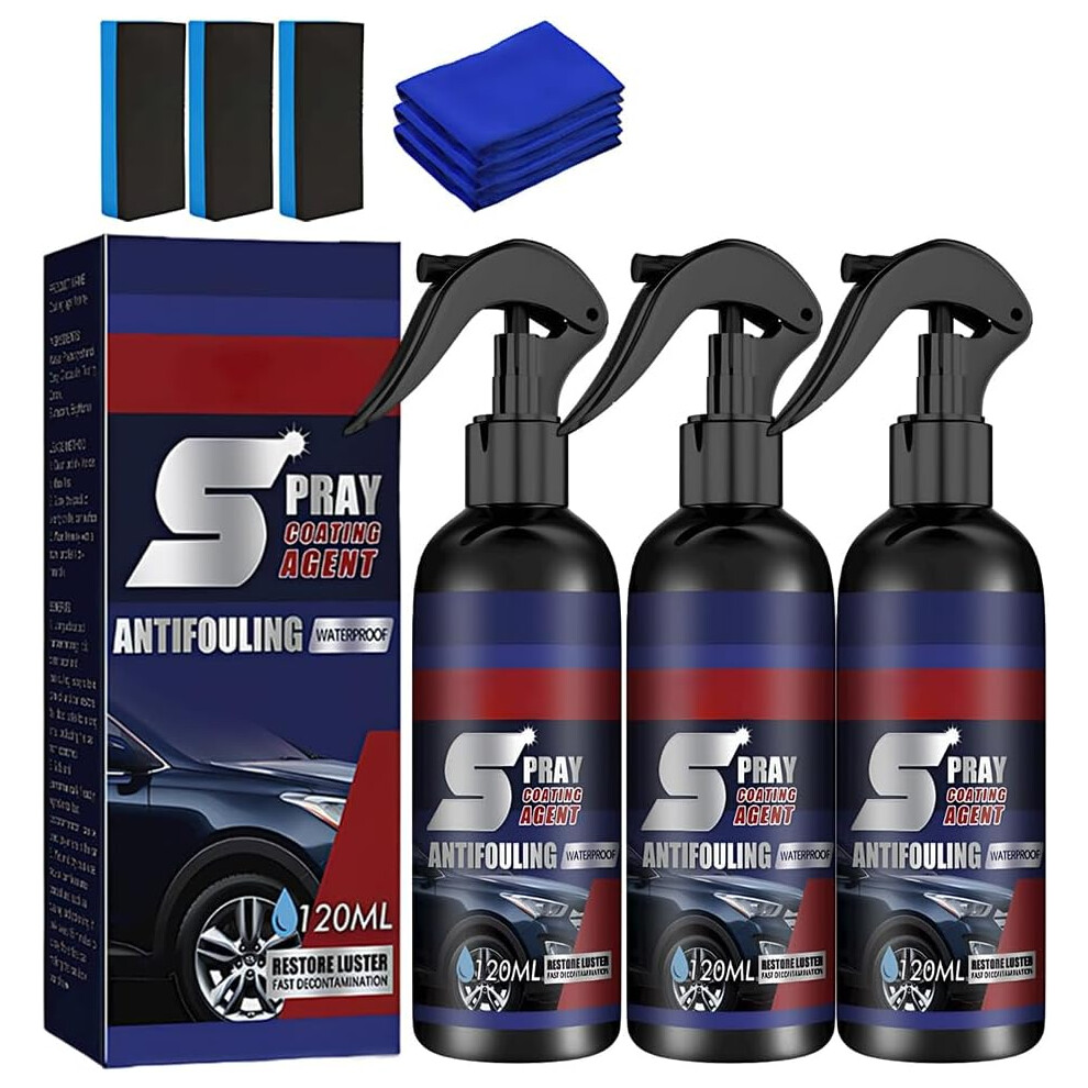 3 Pack Multi-Functional Coating Renewal Agent Spray, Quick Car Scratch Repair 3233222774160