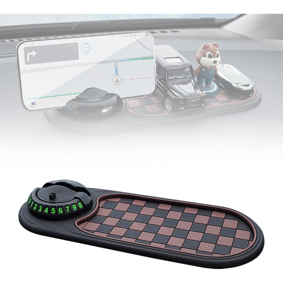 Multifunction Car Anti-Slip Mat, Upgraded Dashboard Non Slip Phone Holder Pad 3233222776065