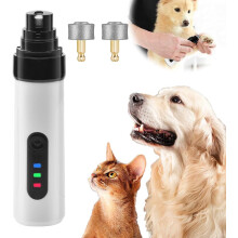 Silent Groom Pro szlifierka do pazurów dla psów, akumulatorowe narzędzie Quiet Paws z USB