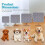 Tapis absorbants lavables et imperméables pour chiots, version améliorée. 6