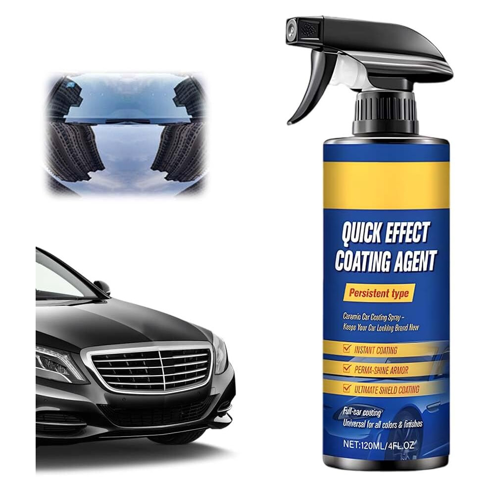 Advanced Car Quick-Acting Coating Agent Spray, Shine Protection Wax Cleaner 3233222776140