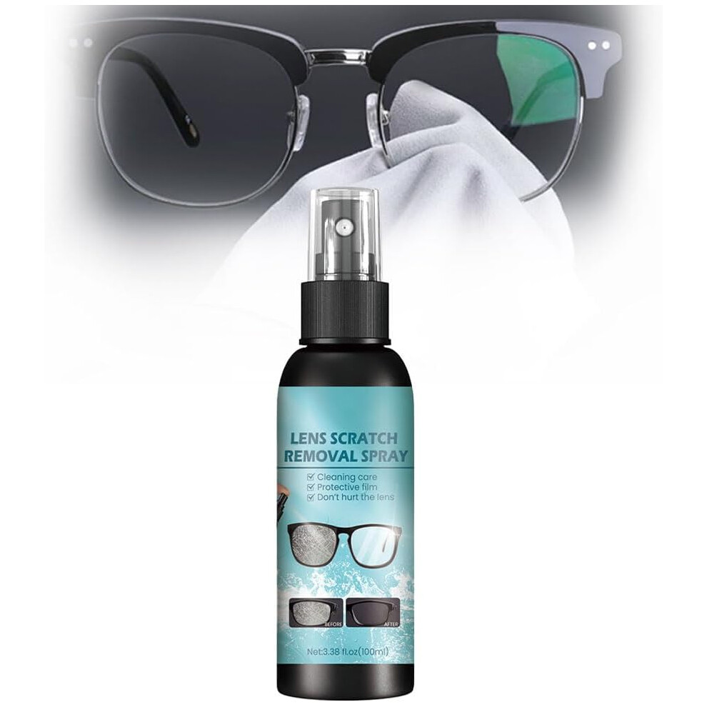 Oimg Eye Glass Cleaners Spray, Lens Scratch Remover For Eyeglasses Screen Travel