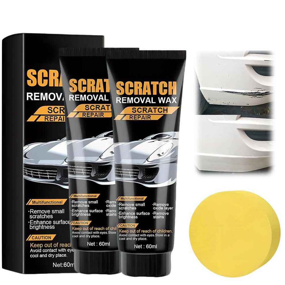 Car Scratch Removal Wax, Upgrade Remover For Vehicles Deep Scratches Polish Kit Light 3233222776591